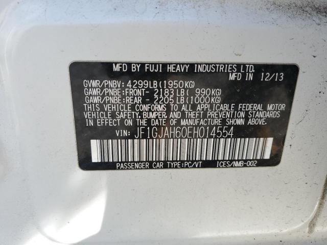 JF1GJAH60EH014554 Subaru IMPREZA LI