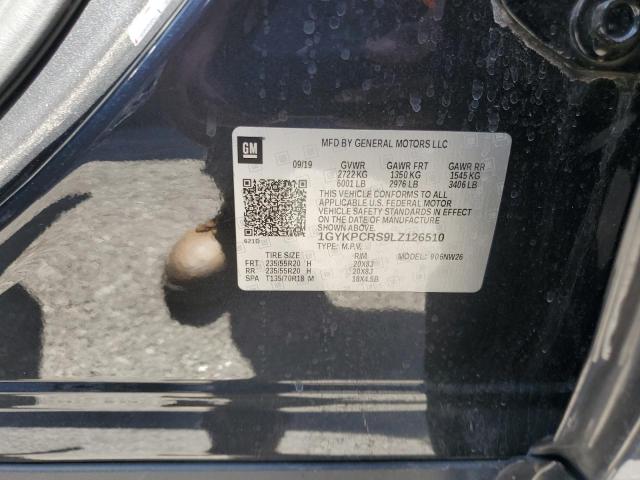 1GYKPCRS9LZ126510 Cadillac lgx, vvt, alum, gen 2