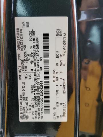 1FMCU0GX1EUC92984 Ford 2014