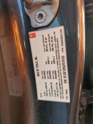 5YJ3E1EB9JF079153 Tesla MODEL 3