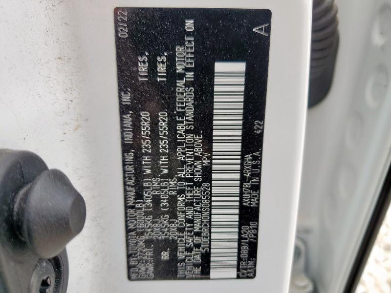 5TDEBRCH0NS085528 Toyota a25a-fxs, 5nm+4nm