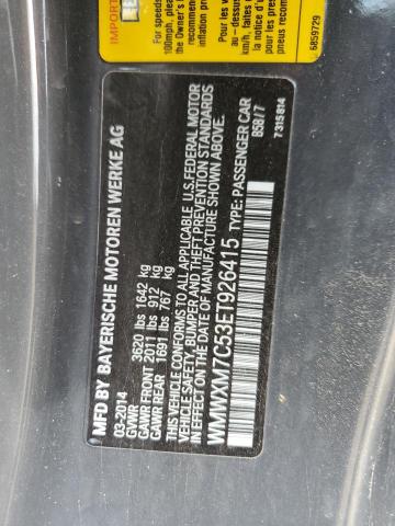 WMWXM7C53ET926415 Mini 2014