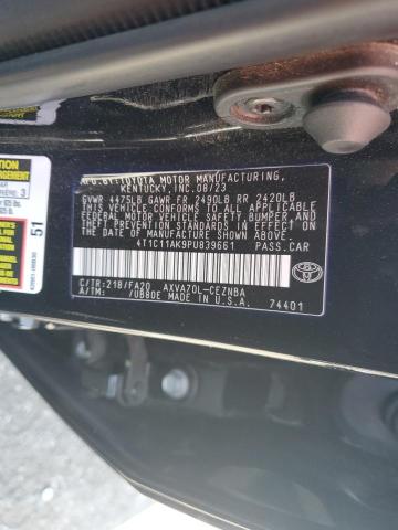 4T1C11AK9PU839661 Toyota a25a-fks