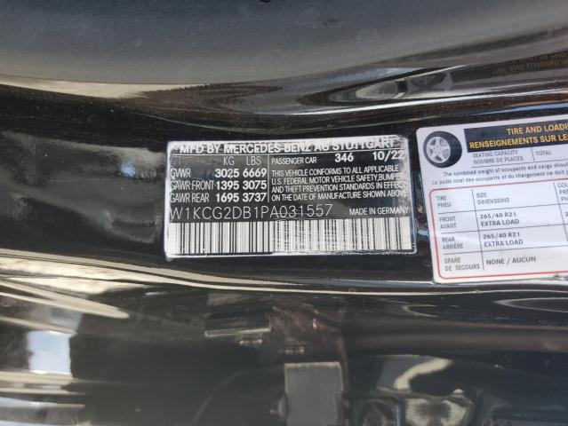 W1KCG2DB1PA031557 Mercedes-Benz Eqs Sedan