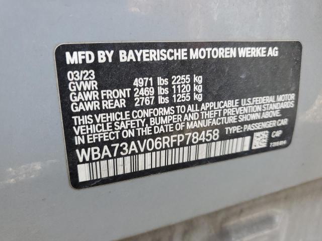 WBA73AV06RFP78458 BMW 430XI GRAN