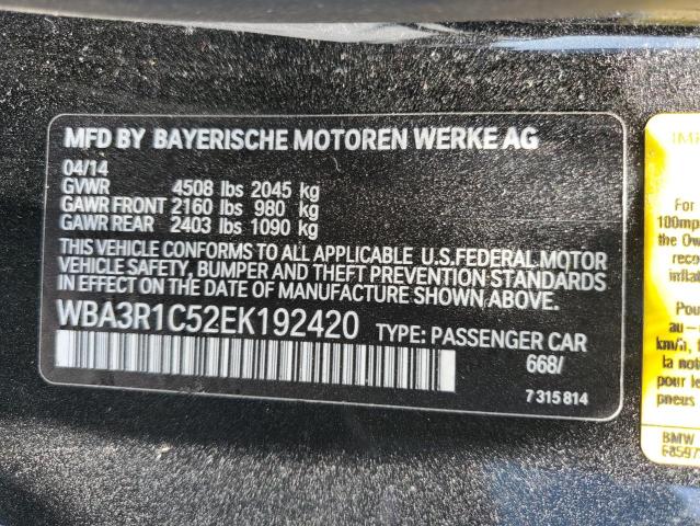 WBA3R1C52EK192420 BMW 435 I