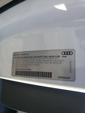 WAUPNAF55JA131524 Audi 2018