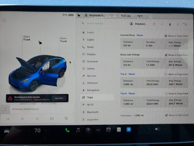 7SAYGDED6SA374456 Tesla 2025