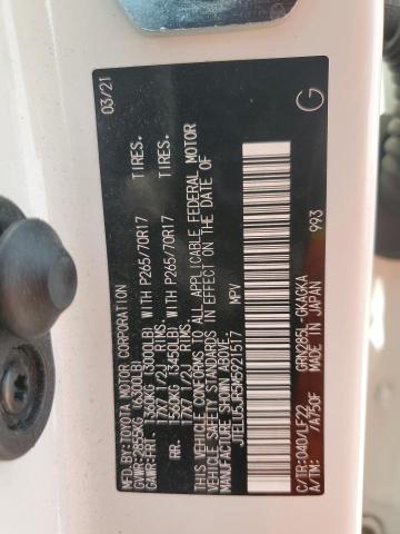 JTELU5JR5M5921517 Toyota 1gr-fe