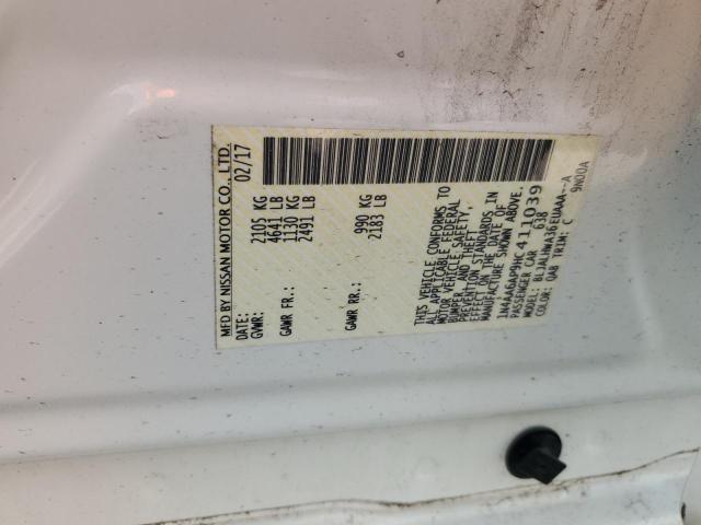 1N4AA6AP9HC411039 Nissan 2017