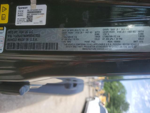 1C4HJXFN8MW547855 Jeep WRANGLER U