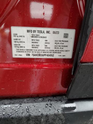 7SAXCBE66PF404952 Tesla MODEL X