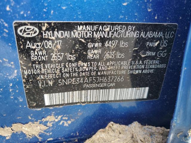 5NPE34AF5JH637266 Hyundai gdi theta-ii