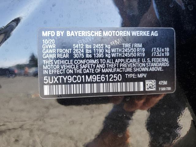 5UXTY9C01M9E61250 BMW X3 XDRIVEM
