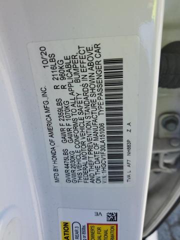 1HGCV1F30LA151006 Honda l15be