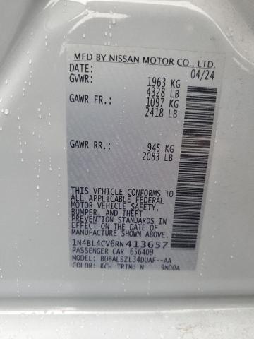 1N4BL4CV6RN413657 Nissan ALTIMA SR