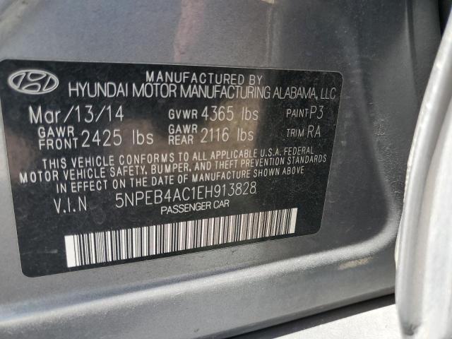 5NPEB4AC1EH913828 Hyundai SONATA GLS