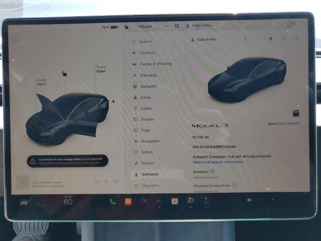 5YJ3E1EA0RF730446 Tesla MODEL 3