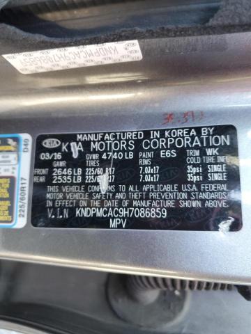 KNDPMCAC9H7086859 KIA SPORTAGE L