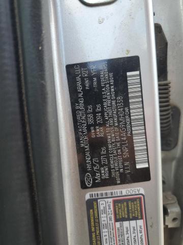 5NPLL4AG9MH041338 Hyundai ELANTRA SE