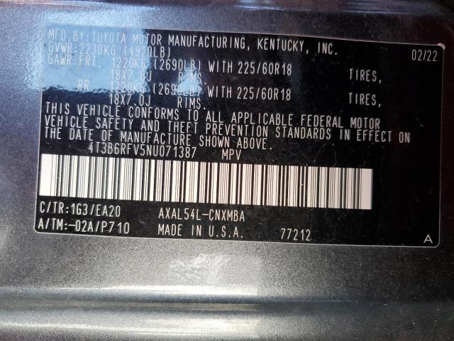 4T3B6RFV5NU071387 Toyota a25a-fxs, 3nm+4nm(li)