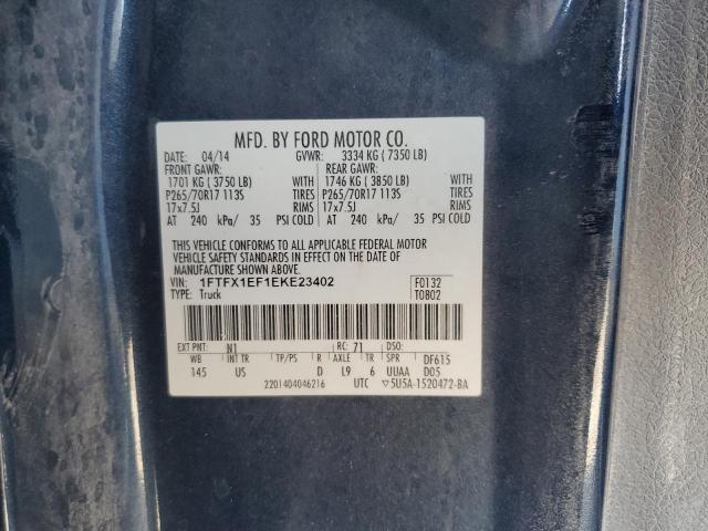 1FTFX1EF1EKE23402 Ford 2014