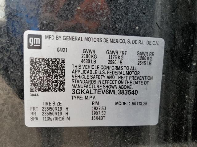 3GKALTEV6ML383540 GMC lyx