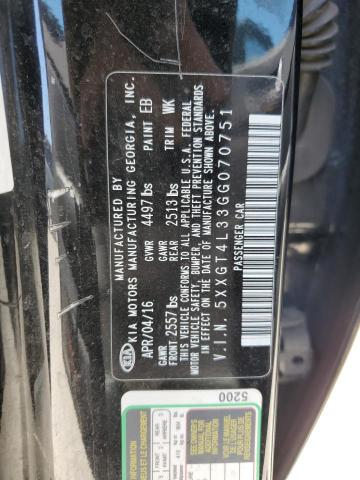 5XXGT4L33GG070751 KIA Optima Lx