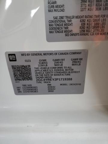 2GC4YREY2P1719388 Chevrolet l5p