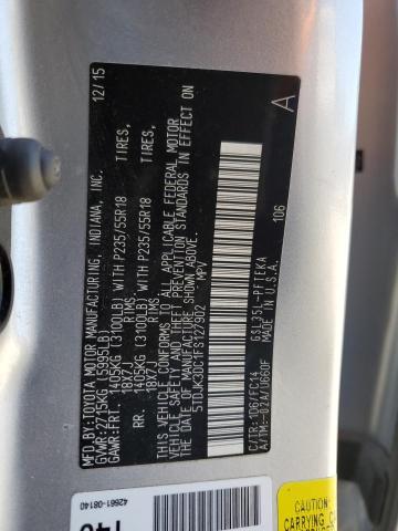 5TDJK3DC1FS127902 Toyota SIENNA LE