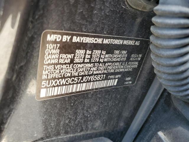 5UXXW3C57J0Y65831 BMW X4 XDRIVE2