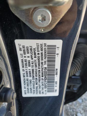 19XFC1F93HE033154 Honda l15b7