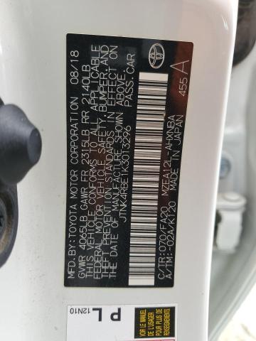 JTNK4RBE1K3013296 Toyota m20a-fks