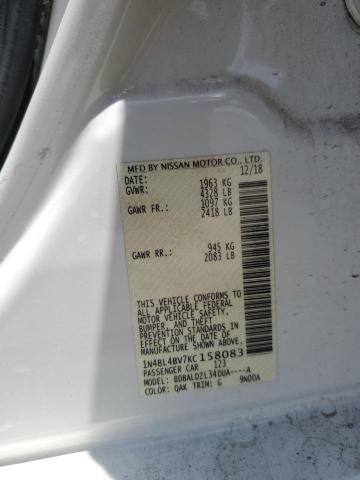 1N4BL4BV7KC158083 Nissan Altima