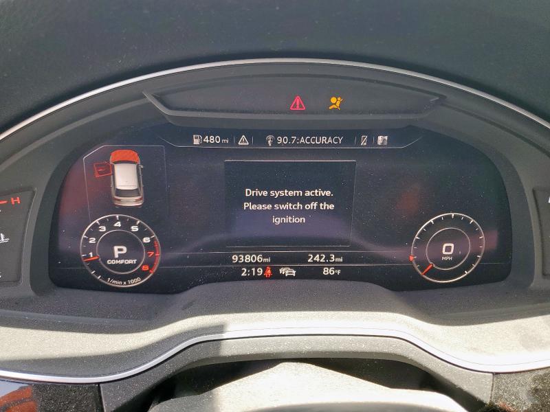 WA1VAAF7XKD002664 Audi 2019