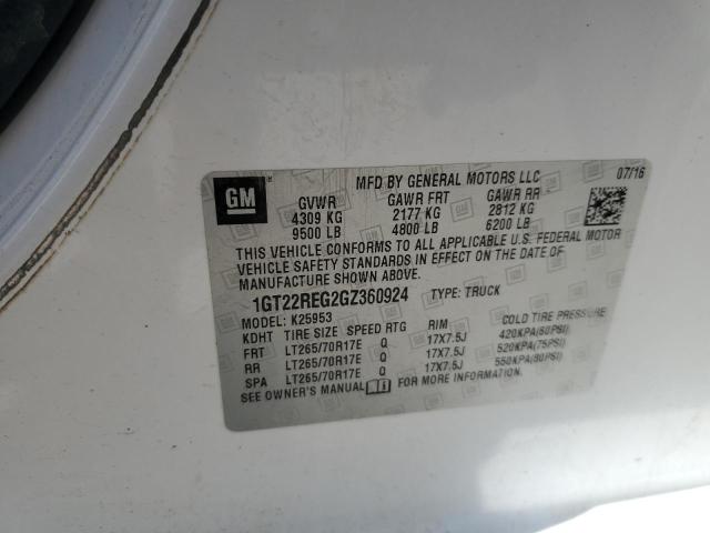 1GT22REG2GZ360924 GMC SIERRA K25
