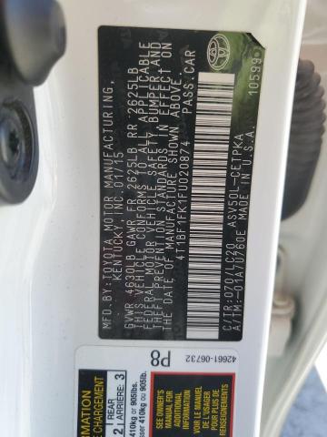 4T1BF1FK1FU020874 Toyota CAMRY LE