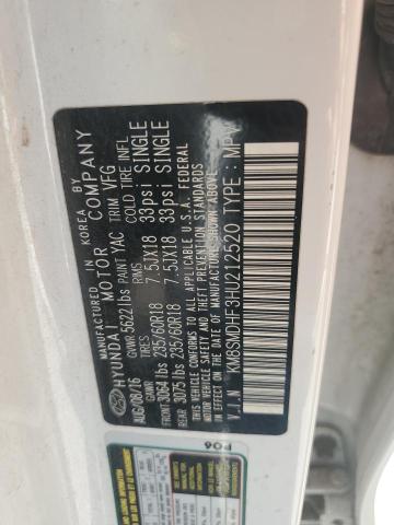 KM8SMDHF3HU212520 Hyundai SANTA FE S