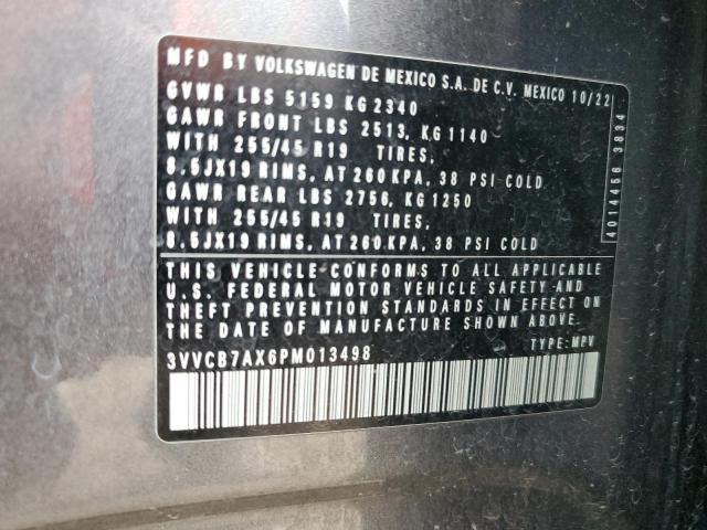 3VVCB7AX6PM013498 Volkswagen TIGUAN SE