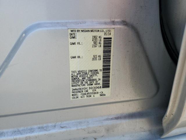 1N4AZ0CP2FC303068 Nissan Leaf