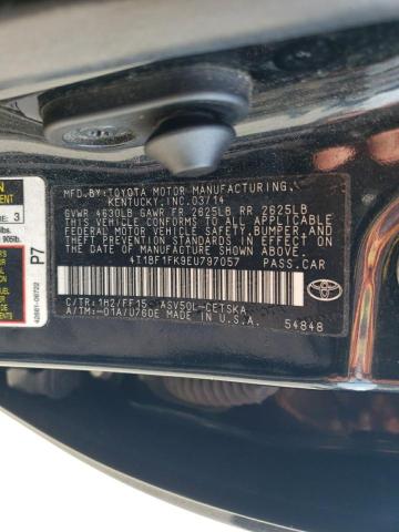 4T1BF1FK9EU797057 Toyota 2ar-fe