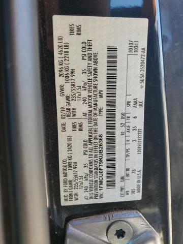 1FMCU0F79KUB26368 Ford 2.5l i-vct
