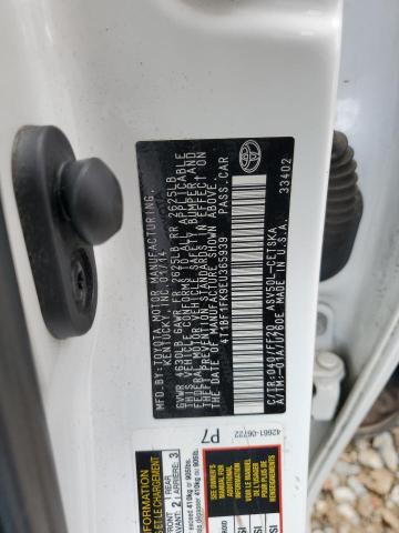 4T1BF1FK9EU365939 Toyota 2ar-fe
