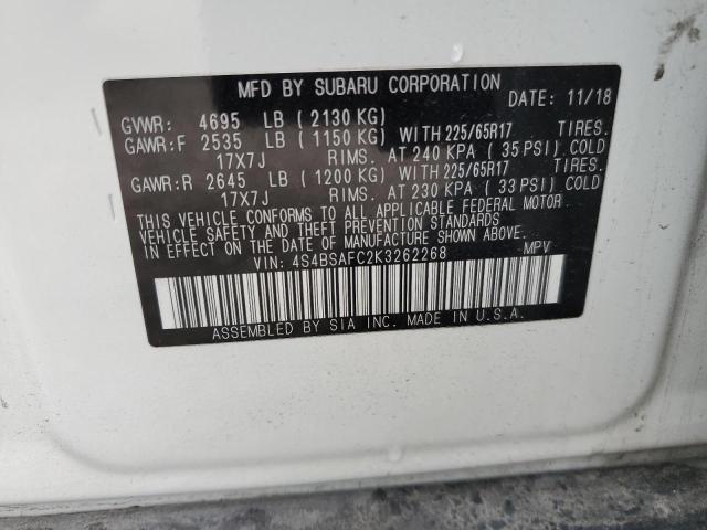 4S4BSAFC2K3262268 Subaru na u5