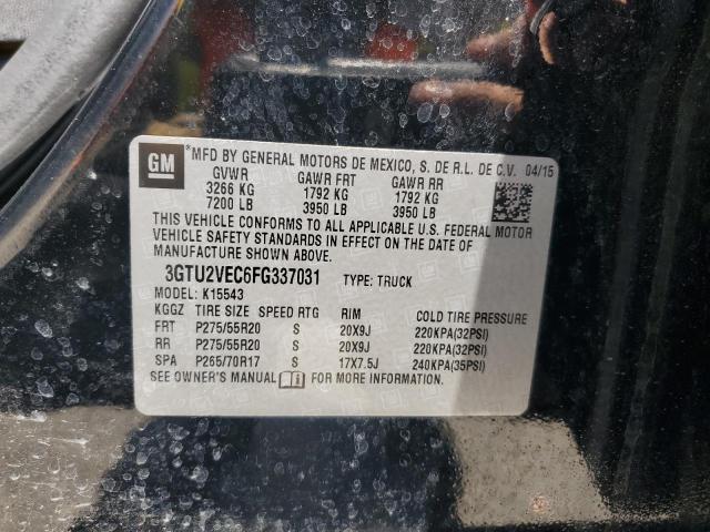 3GTU2VEC6FG337031 GMC SIERRA K15