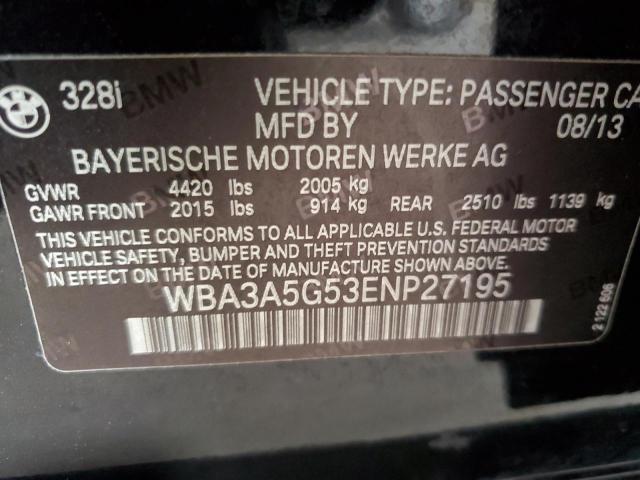 WBA3A5G53ENP27195 BMW 328I