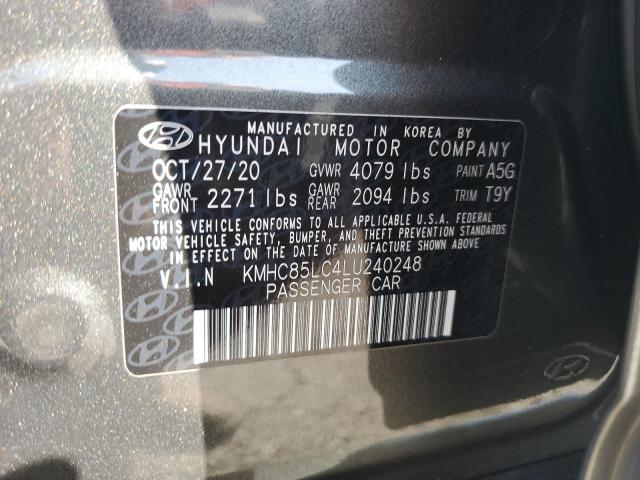KMHC85LC4LU240248 Hyundai gdi kappa