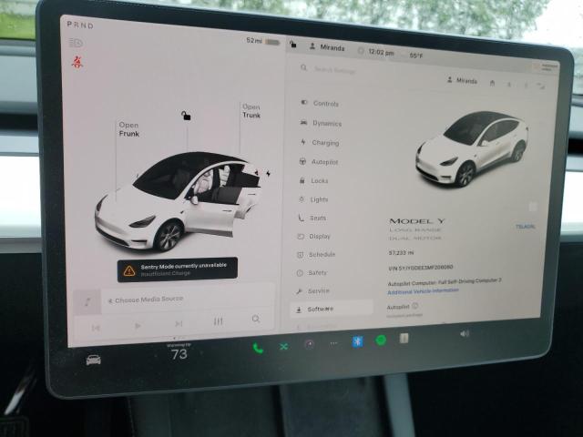 5YJYGDEE3MF206060 Tesla Model Y