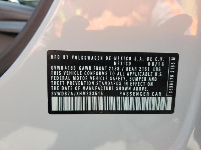 3VWDB7AJXHM233515 Volkswagen 1.4 tsi
