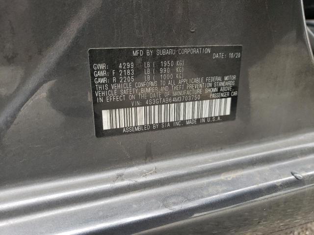 4S3GTAB64M3703750 Subaru Impreza